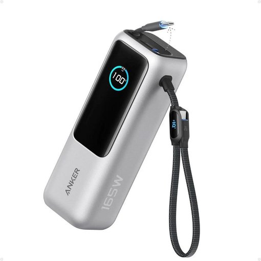 POWER BANK ANKER 25K 165W 25000MAH A1695H41 PLATA