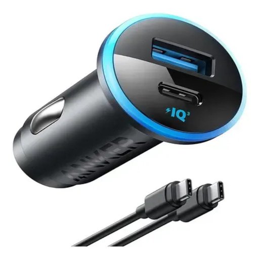 CARGADOR ANKER PARA AUTO 52.5W A2735H11 USB-C USB-A
