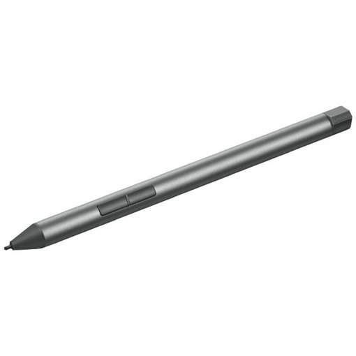 Lápiz Lenovo Digital Pen 2 gris con dos botones laterales y punta fina
