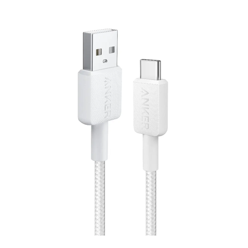 Imagen de CABLE USB-A A USB-C ANKER 322 3FT WHITE A81H5H21