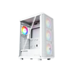 Imagen de GABINETE XYZ AIRONE 60 MESH ATX WHITE 4 FAN ARGB X-CS-AIRONE60-M-W XYZ-SA-1002