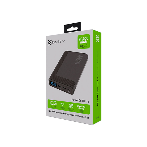 Imagen de POWER BANK KLIP XTREME 20000MAH 65W KPB-800