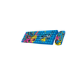 Imagen de COMBO TECLADO Y MOUSE XTECH DISNEY STITCH XTK-312ST INALÁMBRICO