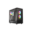 Imagen de GABINETE XYZ AURORAX 50 E-ATX BLACK 3 FAN ARGB X-CS-AURORAX-50-B XYZ-SA-1020