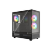 Imagen de GABINETE XYZ AURORAX 50 E-ATX BLACK 3 FAN ARGB X-CS-AURORAX-50-B XYZ-SA-1020