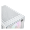Imagen de GABINETE XYZ ATOM MICRO ATX WHITE 3 FAN ARGB X-CS-ATOM-W XYZ-SA-913