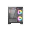 Imagen de GABINETE XYZ TITANIUM VIEW LITE BLACK M-ATX 6 FAN ARGB X-CS-TITANIUMVIEWLT-B XYZ-SA-943