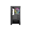 Imagen de GABINETE XYZ TITANIUM VIEW LITE BLACK M-ATX 6 FAN ARGB X-CS-TITANIUMVIEWLT-B XYZ-SA-943