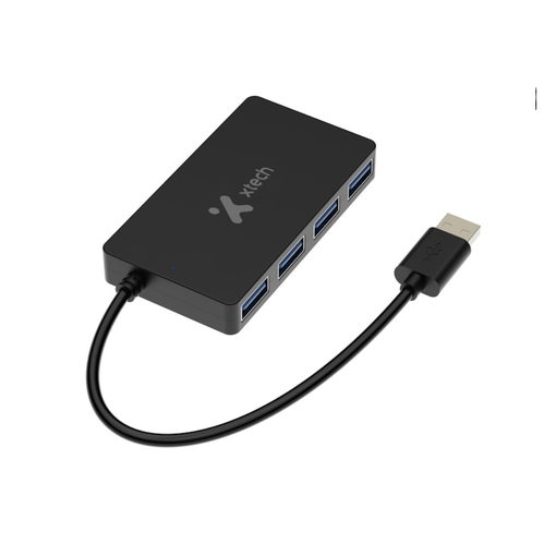 Imagen de HUB USB XTECH 4 PUERTOS USB 3.0 XTC-391
