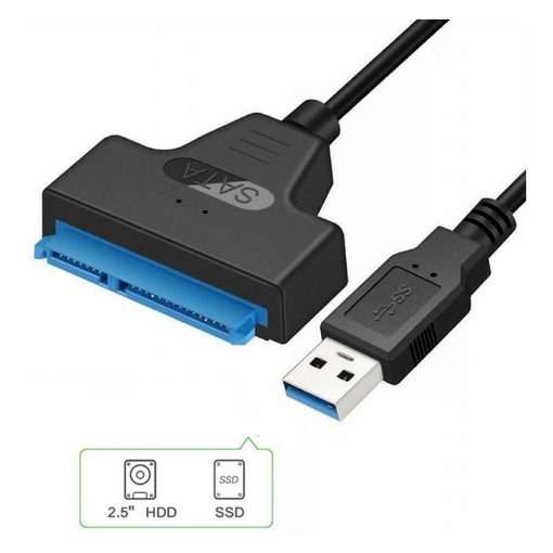 Imagen de ADAPTADOR USB 3.0 A SATA HDD/SSD 2.5"