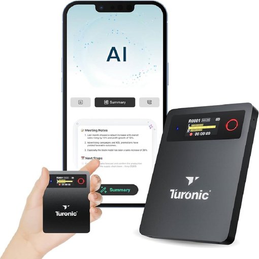 Imagen de GRABADORA DE VOZ TURONIC IA L813