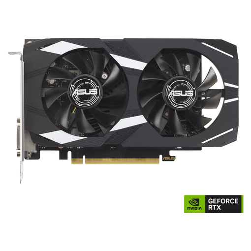 Imagen de TARJETA DE VIDEO ASUS GEFORCE RTX 3050 DUAL OC 6GB DUAL-RTX3050-O6G
