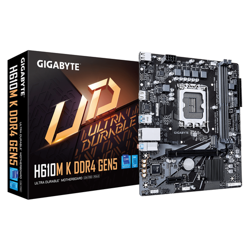 Imagen de MOTHERBOARD GIGABYTE H610M K DDR4 GEN5