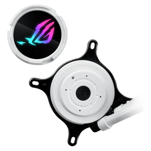 Imagen de WATER COOLER ASUS ROG STRIX LC III 360 ARGB LCD WHITE