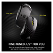 Imagen de MOUSE CORSAIR GAMING SABRE V2 PRO CARBON FIBER WIRELESS BLACK 33K DPI CH-931G200-WW