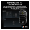 Imagen de MOUSE CORSAIR GAMING SABRE V2 PRO CARBON FIBER WIRELESS BLACK 33K DPI CH-931G200-WW