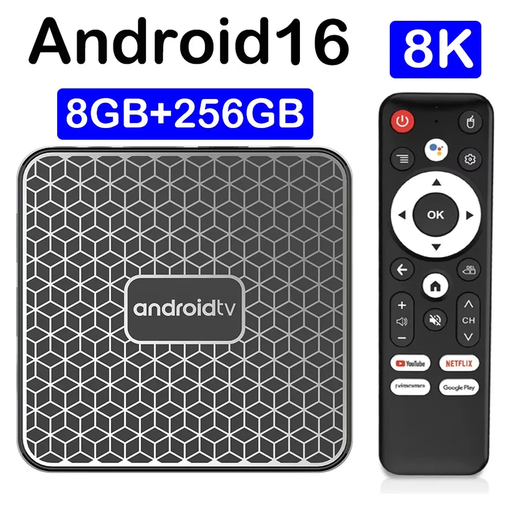 Imagen de TV BOX T8S 8K ANDROID 16 4GB 8GB 32GB 128GB 256GB RK3518