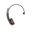 Imagen de VINCHA POLY BLACKWIRE 3210 MONAURAL USB-C CON ADAPTADOR USB-C/A