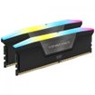 Memoria RAM CORSAIR VENGEANCE RGB DDR5 de 32GB 5200MHz CL40 modelo CMH32GX5M1B5200Z40