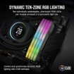 Memoria RAM CORSAIR VENGEANCE RGB DDR5 de 32GB 5200MHz CL40 modelo CMH32GX5M1B5200Z40