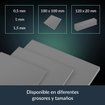 Almohadilla térmica ARCTIC TP-4 de 100 × 100 mm y 1 mm de espesor para refrigeración de componentes electrónicos.