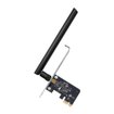 Tarjeta de red Wi-Fi PCI Express TP-Link Archer T2E AC600 de doble banda con antena externa.