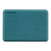 Disco duro externo Toshiba Canvio Advance de 1 TB verde modelo HDTCA10XG3AA con conexión USB 3.0.