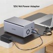 Imagen de GABINETE UNITEK S1308A PARA 2 HDD USB