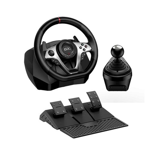 Genius SpeedMaster X1 | Volante Gamer con Pedales y Cambios