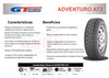 Imagen de Cubiertas 215/85/16 Gt Radial Adventuro At3 Neumático