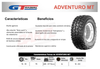 Imagen de Cubierta 285/75/16 Pantanera Gt Radial Mt Neumático