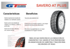 Imagen de Cubierta 255/60/18 Neumatico Savero A/t Plus Gt Radial