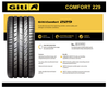 Imagen de Cubiertas 205/45/17 Giti Run Flat Comfort 229