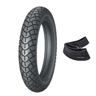 Imagen de Cubierta Moto 110/90-17 c/cámara Nayasa EY061
