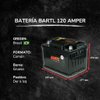 Imagen de Baterias Autos Bartl 120 Amp Linea Premium 18 meses SF