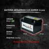 Imagen de Baterias Autos Megatron 115 Amp  Garantía 2 años
