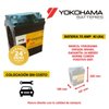 Imagen de Bateria Yokohama 70 Amp Garantía 24 meses Japoneses Libre Mantenimiento