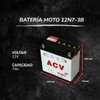 Imagen de Bateria Moto Bartl 12N7-3B 7 Ah Street/GTS/Exclusive y otras