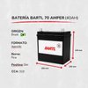 Imagen de Baterias Autos Bartl 70 Amp Libre Mantenimiento