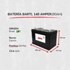 Imagen de Bateria Bartl 140 Amp Garantía 12 Meses