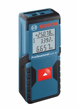 Imagen de MEDIDOR DE DISTANCIA LÁSER 30M GLM 30 BOSCH