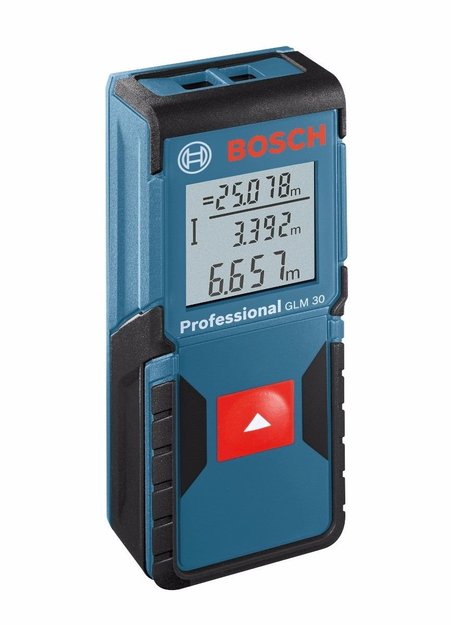 Imagen de MEDIDOR DE DISTANCIA LÁSER 30M GLM 30 BOSCH