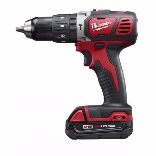Imagen de ATORNILLADOR CON PERCUTOR 2 BATERÍAS LITIO 18V 2607-259C MILWAUKEE