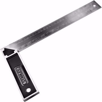Imagen de ESCUADRA PROFESIONAL 250MM MANGO DE ALUMINIO STANLEY 46-534