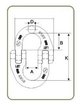 Imagen de CONECTOR PARA CADENA DE 13MM 5.4 TONELADAS ABLE USA