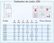 Imagen de CANDADO DE BRONCE 50MM PAPAIZ