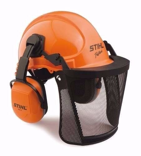 Imagen de CASCO CON PROTECCIÓN VISUAL Y AUDITIVA PARA MOTOSIERRAS STIHL