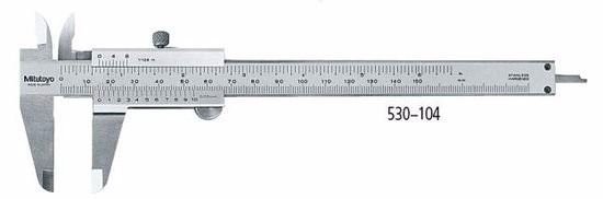 Imagen de CALIBRE CON TORNILLO 150MM - 6" MITUTOYO