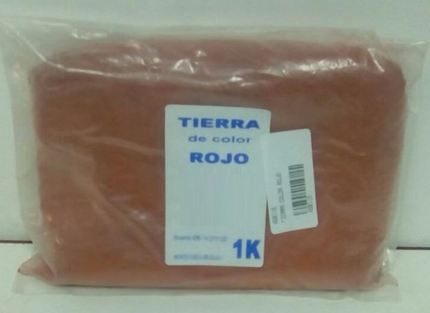 Imagen de TIERRA DE COLOR ROJO PARA MARCAR 1KG