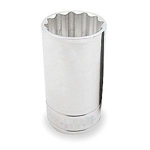 Imagen de BOCALLAVE - TUBO - DADO ENCASTRE 1/2"  ESTRIADO 3/8 CROSSMAN